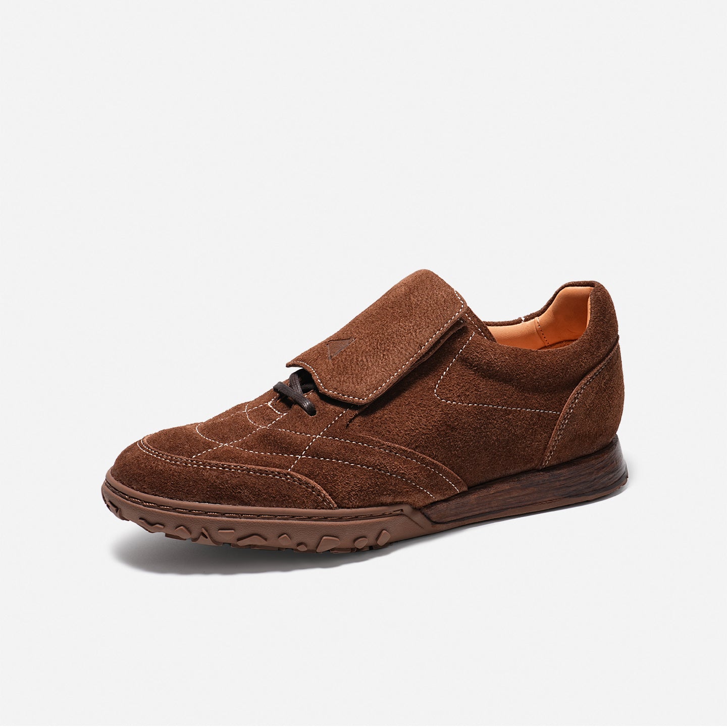 DREAMBOX Women’s Washed Horse Leather German Trainer Sneakers – Comfortable, Breathable & Versatile Casual Shoes WM185602
