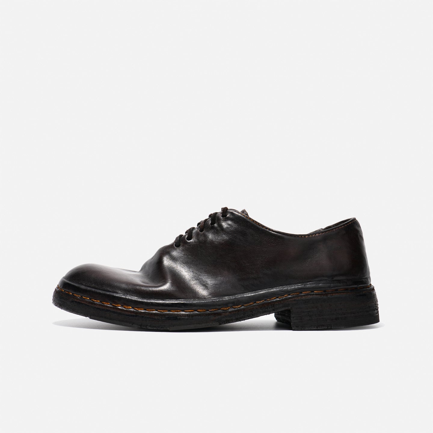 DREAMBOX Men’s Minimalist Vibram Horsehide Oxford Shoes – Handmade Leather Business & Casual Shoes 6914-1M