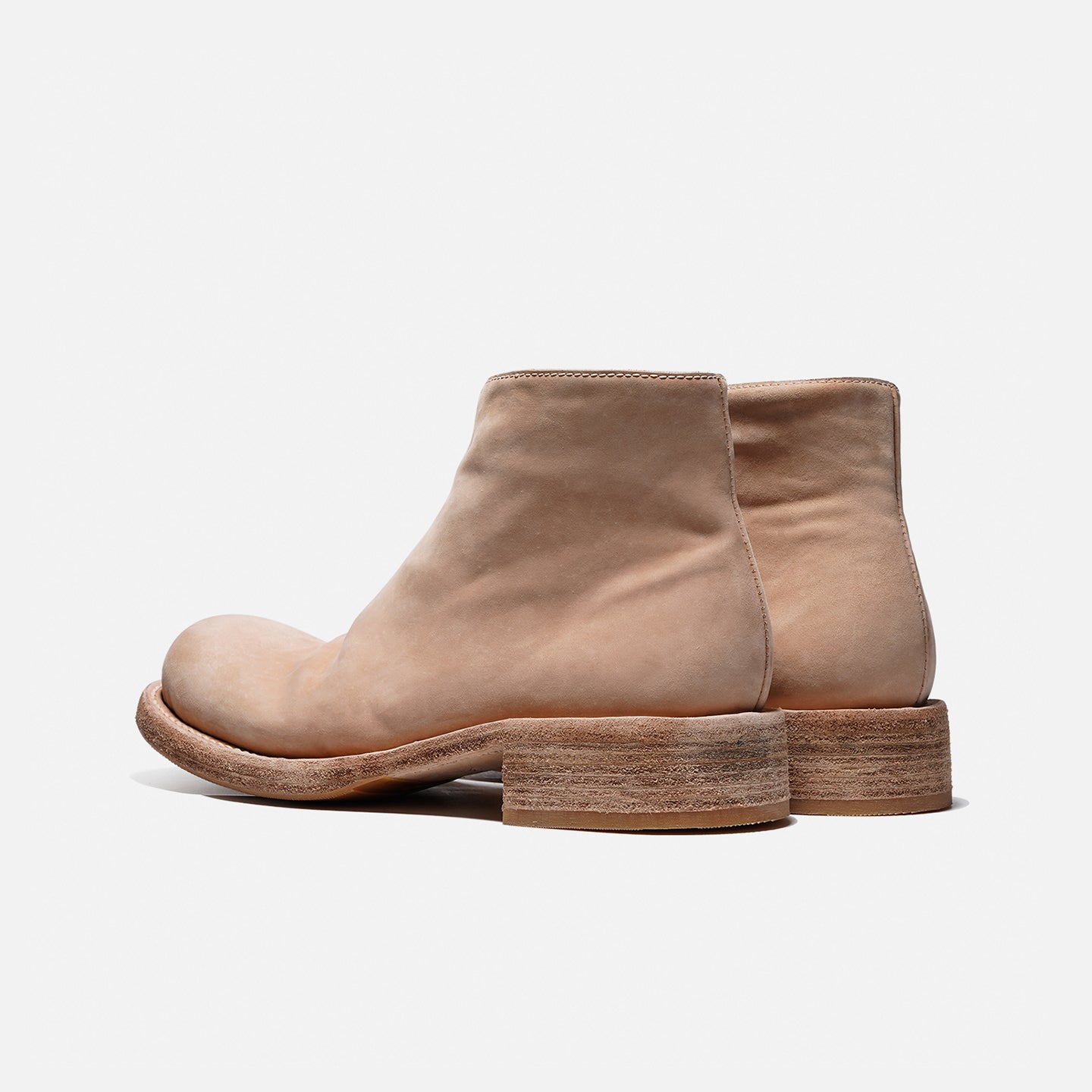 1079-20 Vibram HIGH-END HORSEHIDE MEN'S BOOTS GOODYEAR WELT CHELSEA BOOTS WITH SIDE ZIPPER