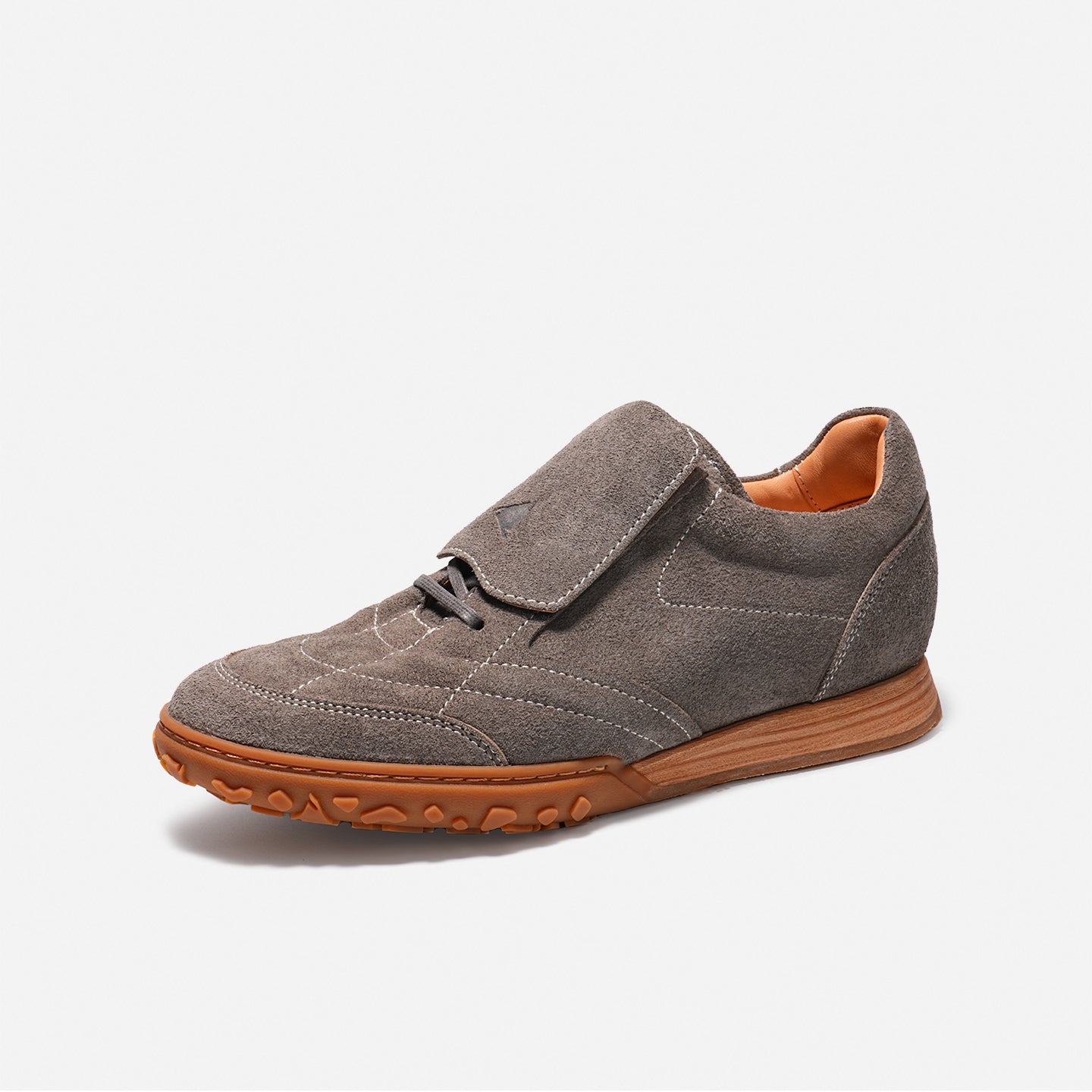 DREAMBOX Women’s Washed Horse Leather German Trainer Sneakers – Comfortable, Breathable & Versatile Casual Shoes WM185602