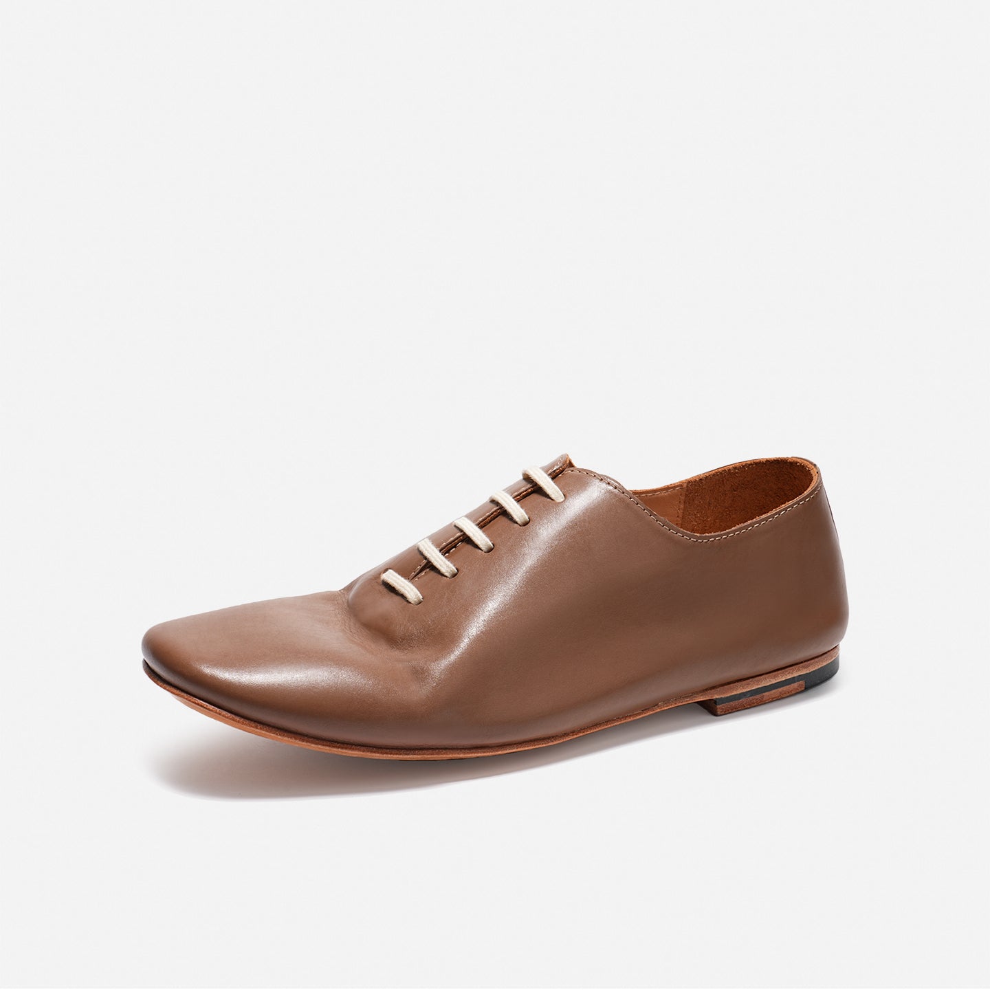 DREAMBOX Women’s Handmade Leather Oxford Shoes – Lightweight, Breathable & Minimalist Low-Profile Casual Shoes WM184802