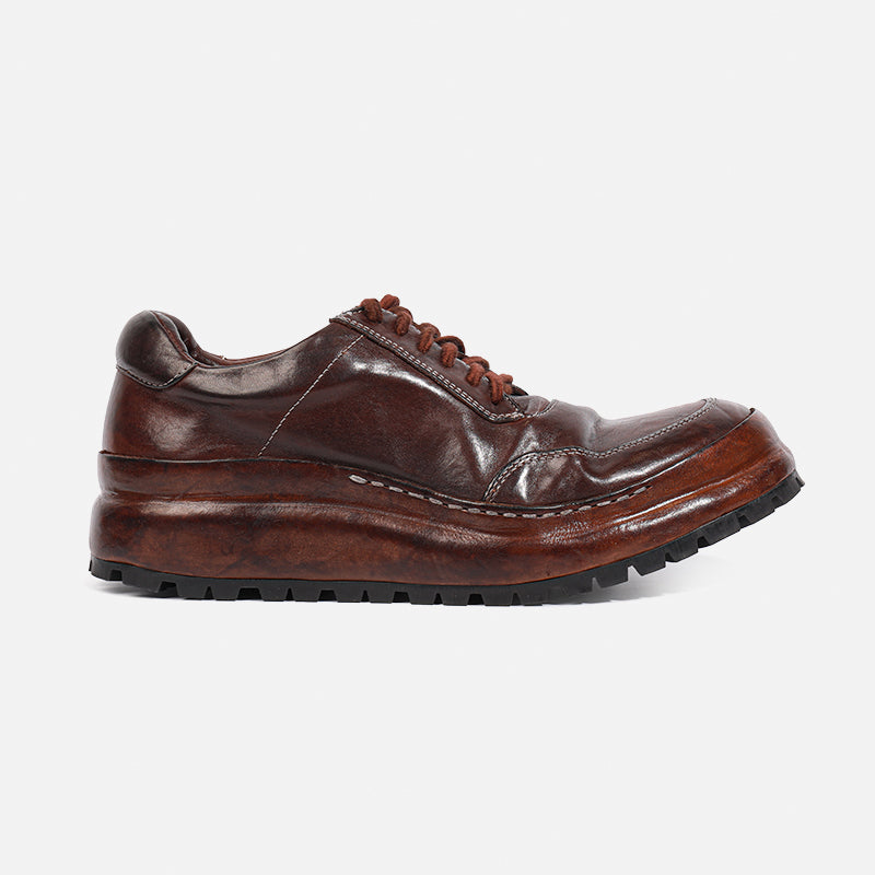 WB8017-18 VINTAGE HANDCRAFTED HORSEHIDE LEATHER SHOES
