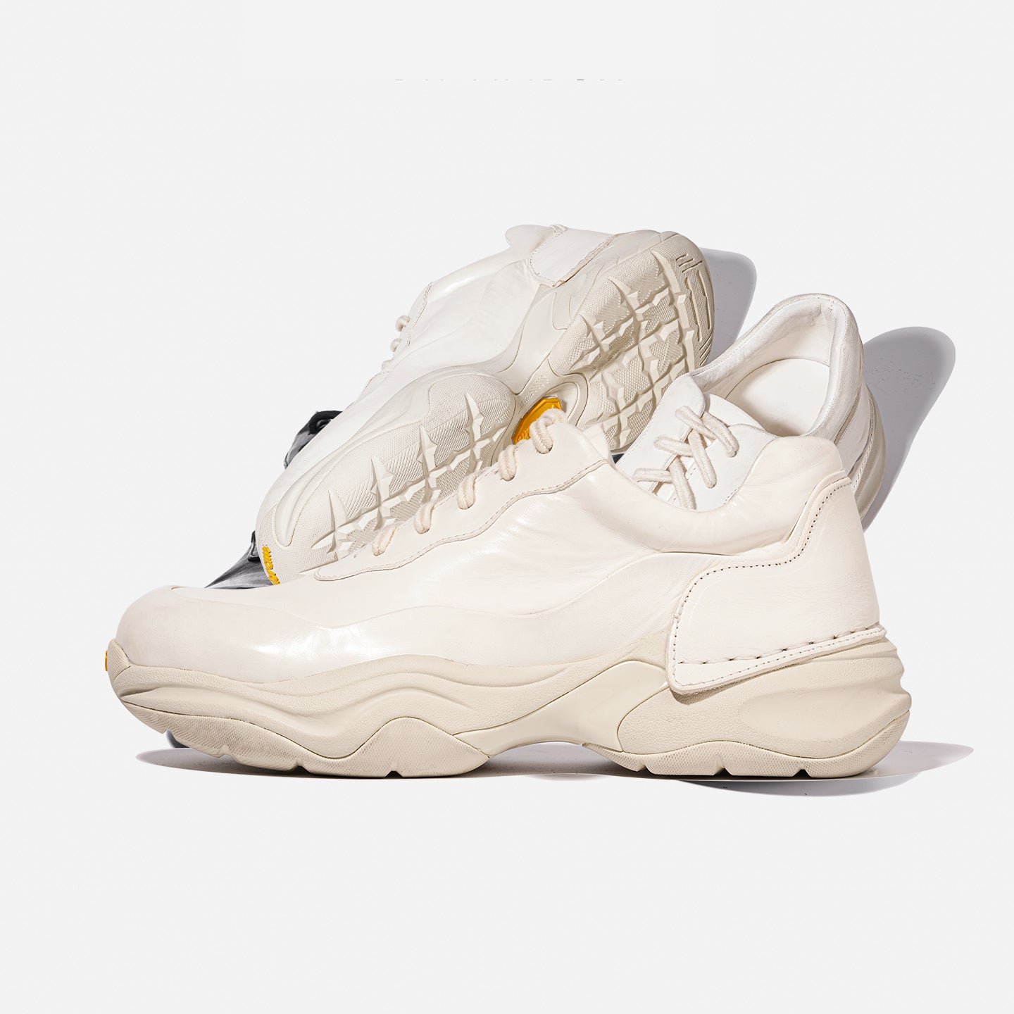 1878-1A HORSEHIDE CHUNKY SOLE DAD SNEAKERS