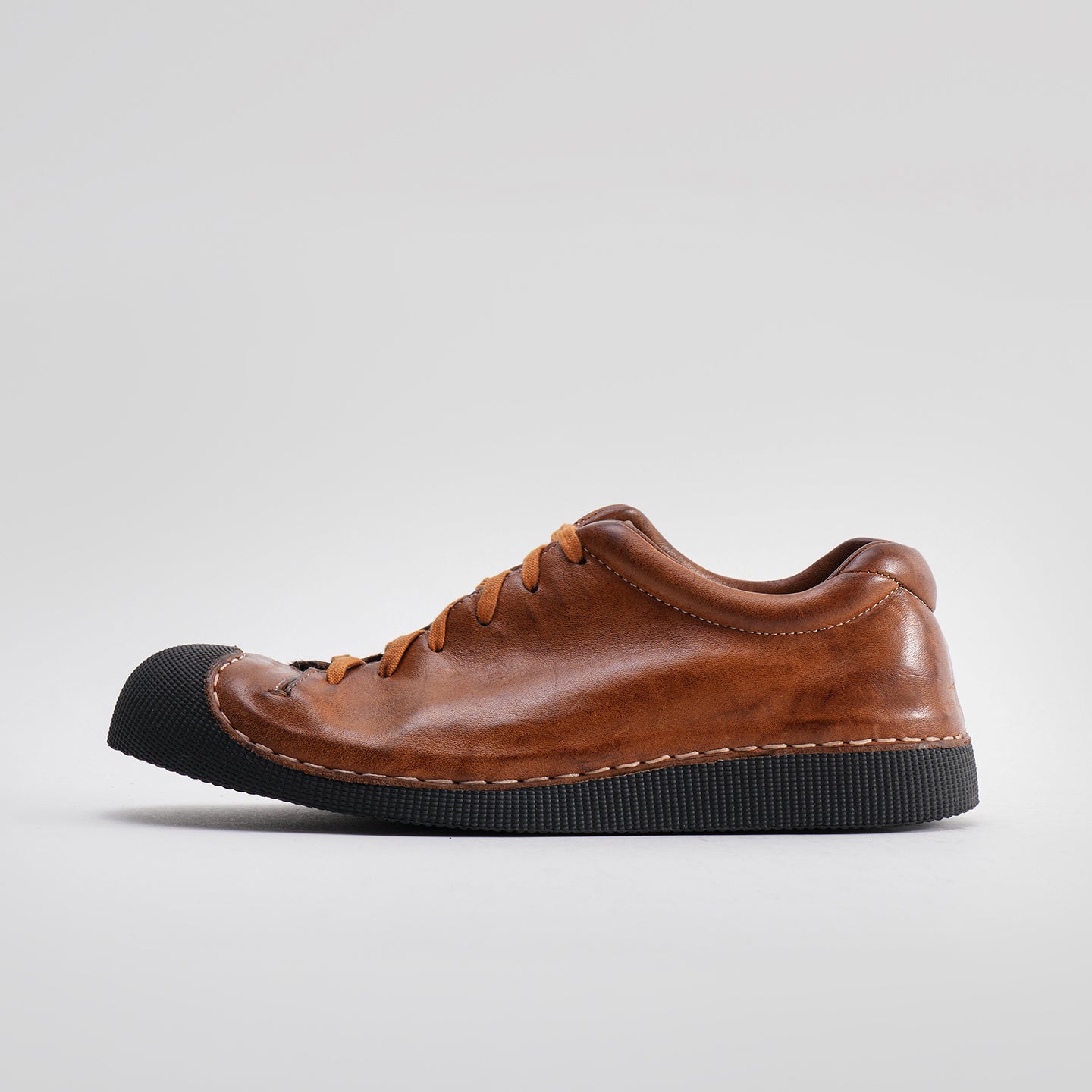 2946-11 WASHED HORSE LEATHER CASUAL SKATE SHOES
