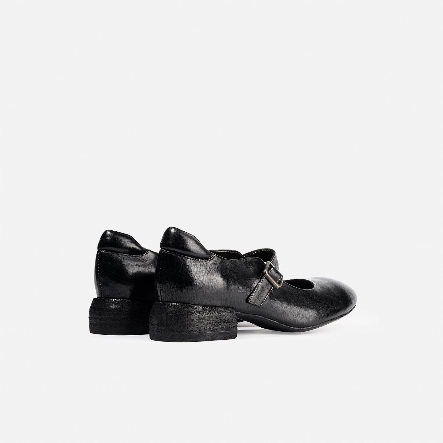 DREAMBOX “Sicilian Morning Song” French-Style Mary Jane Heels – Horse Leather Women’s Shoes WM2528-1