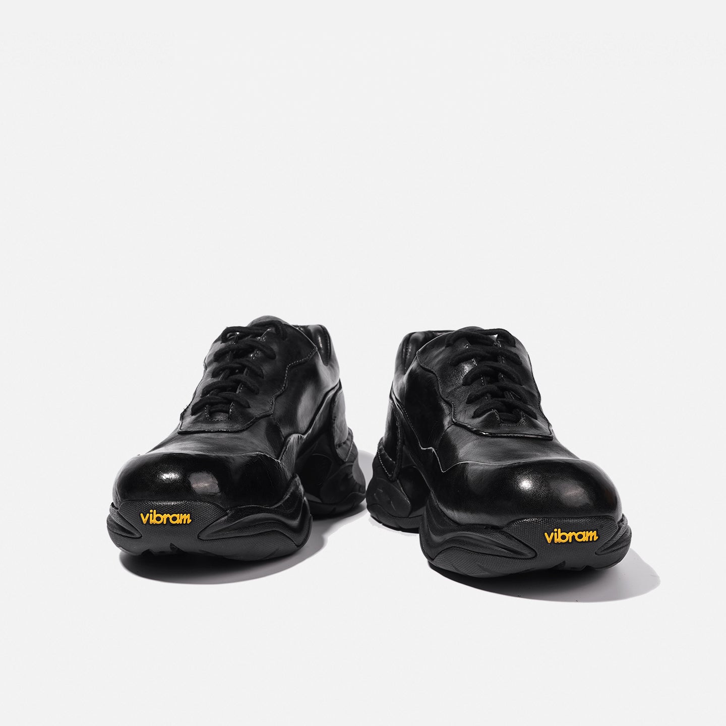 1878-1A HORSEHIDE CHUNKY SOLE DAD SNEAKERS