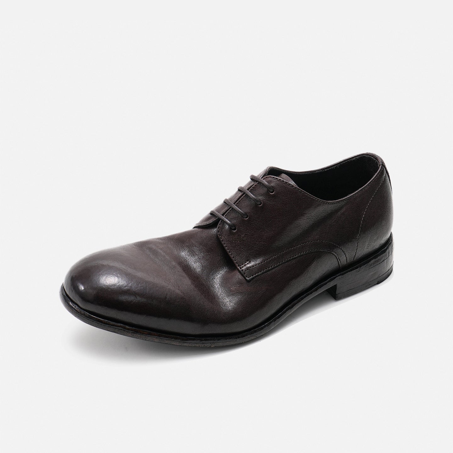 183601 MEN'S STONE-WASHED DERBY CASUAL SNEAKERS, COMFORTABLE TO WEAR AND BREATHABLE