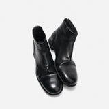 DREAMBOX Minimalist Vibram Leather Boots – Washed Horsehide Ankle Boots for Fall & Winter 5321-2M