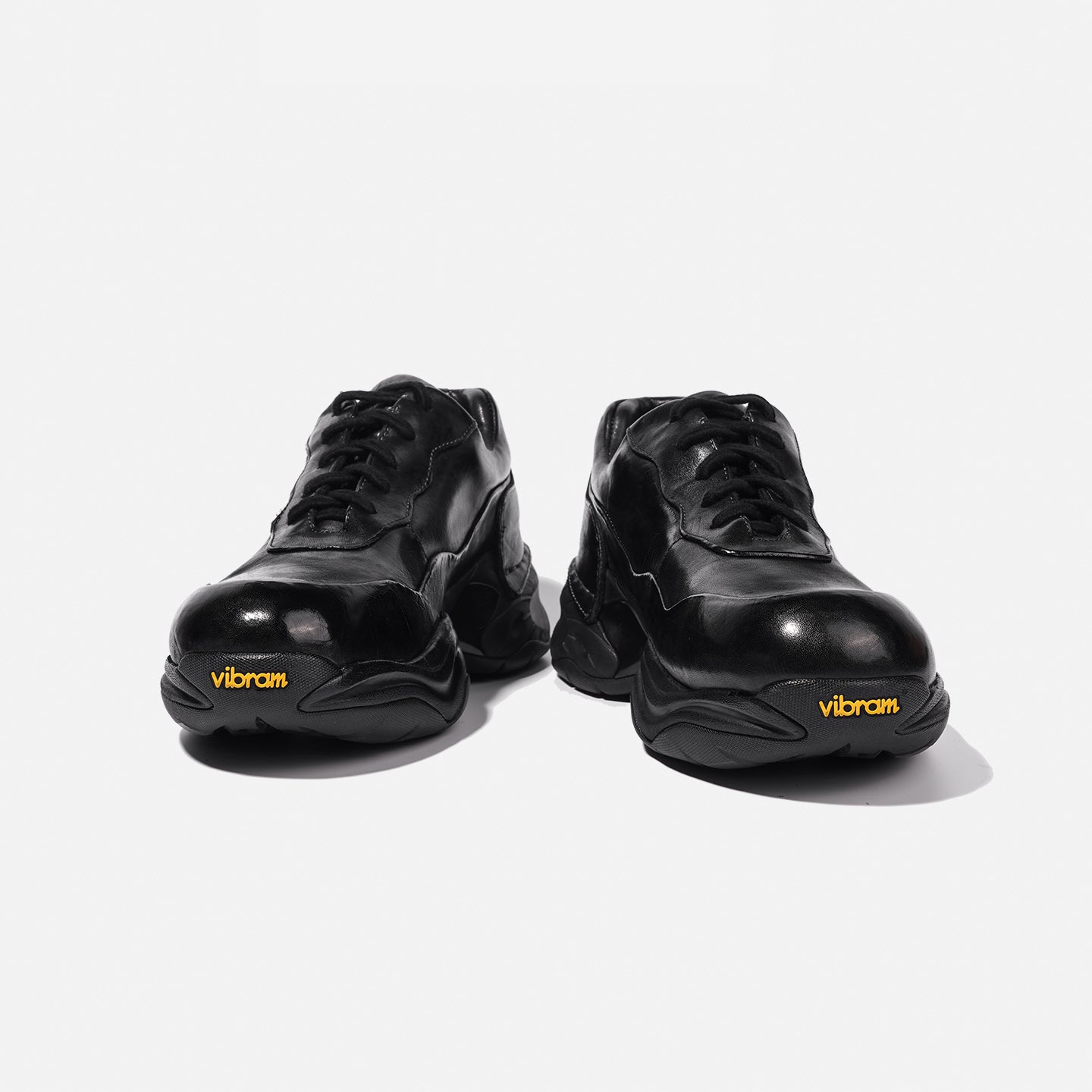1878-1A HORSEHIDE CHUNKY SOLE DAD SNEAKERS