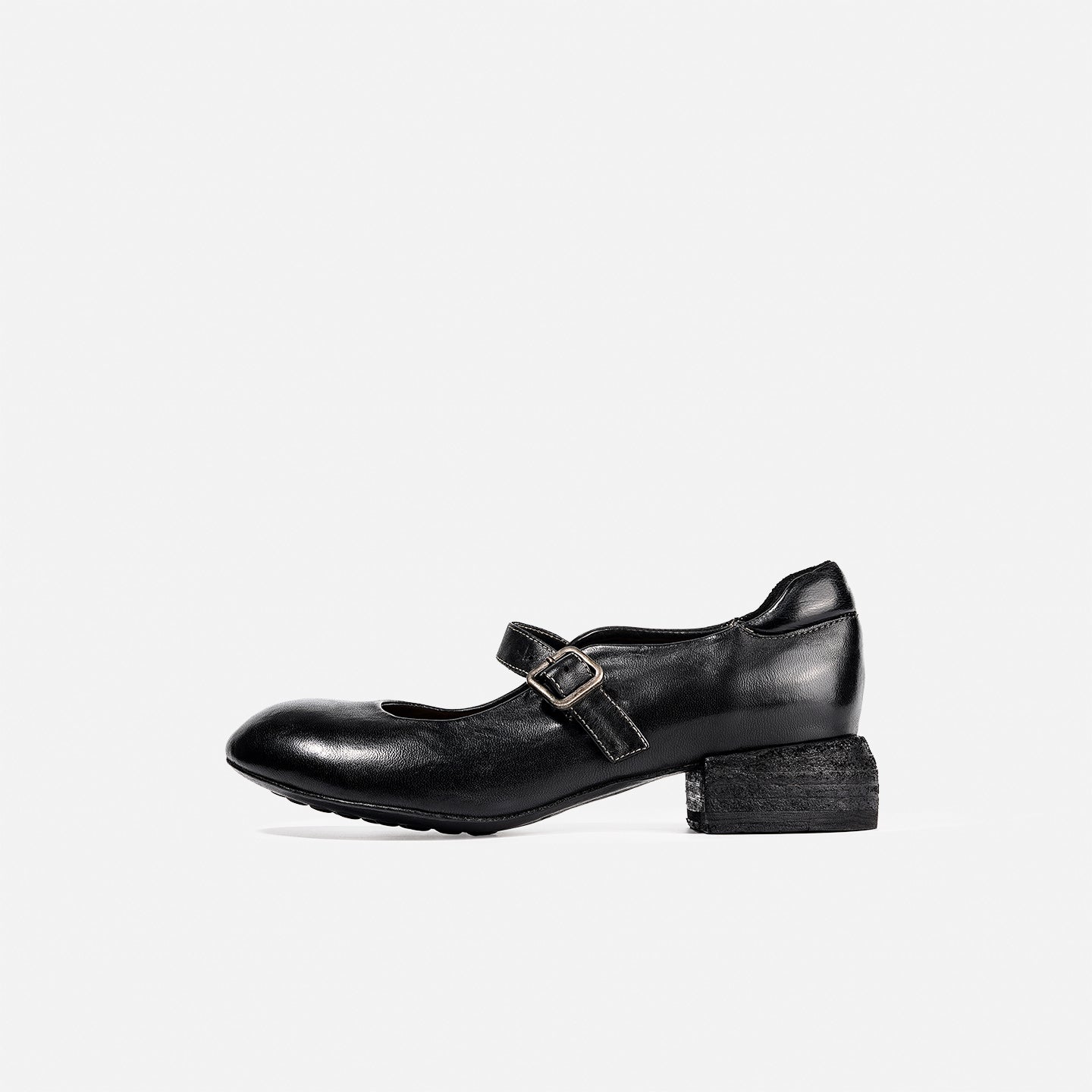 DREAMBOX “Sicilian Morning Song” French-Style Mary Jane Heels – Horse Leather Women’s Shoes WM2528-1