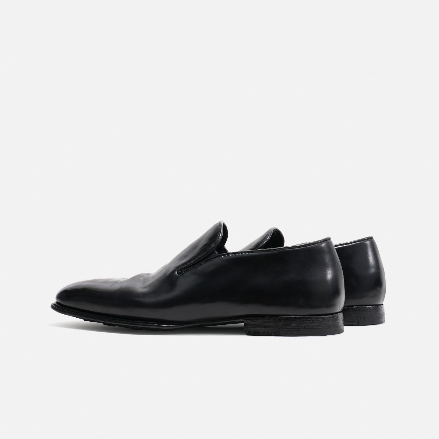 DREAMBOX Vibram 코도반(말 엉덩이 가죽) 소재의 통기성 슬립온 로퍼: 여름 신상 풀온 타입 캐주얼 가죽 구두 017-1