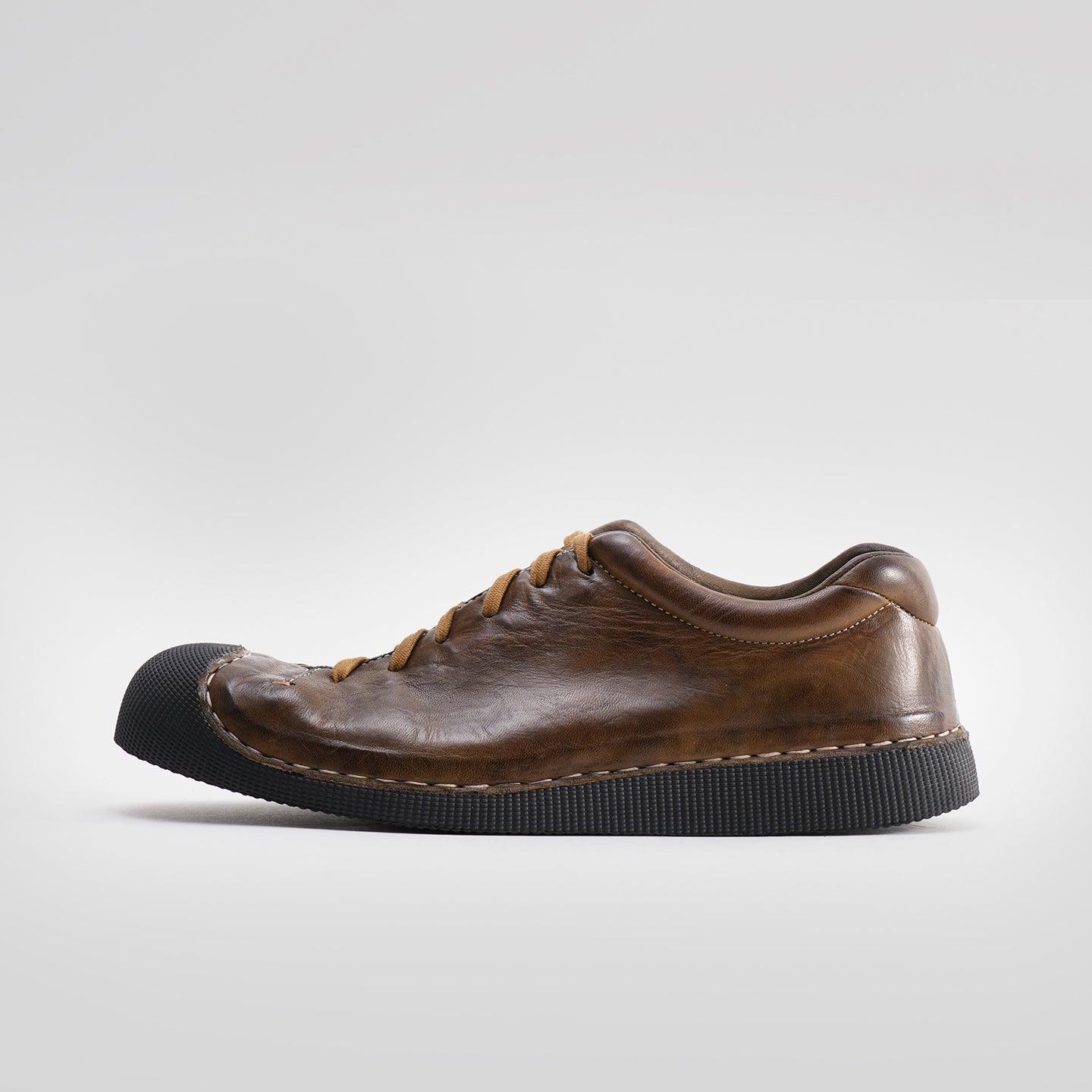 2946-11 WASHED HORSE LEATHER CASUAL SKATE SHOES