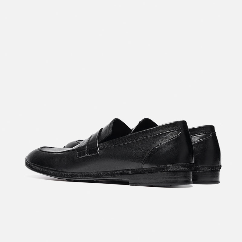 DreamBox Men’s Genuine Leather Loafers – Lightweight, Breathable Slip-On Shoes173101