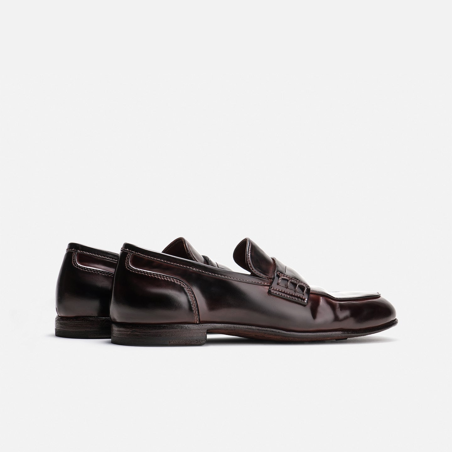 6610 Vibram HORSEHIDE BREATHABLE CASUAL LEATHER SHOES, THIN AND COMFORTABLE LOAFERS