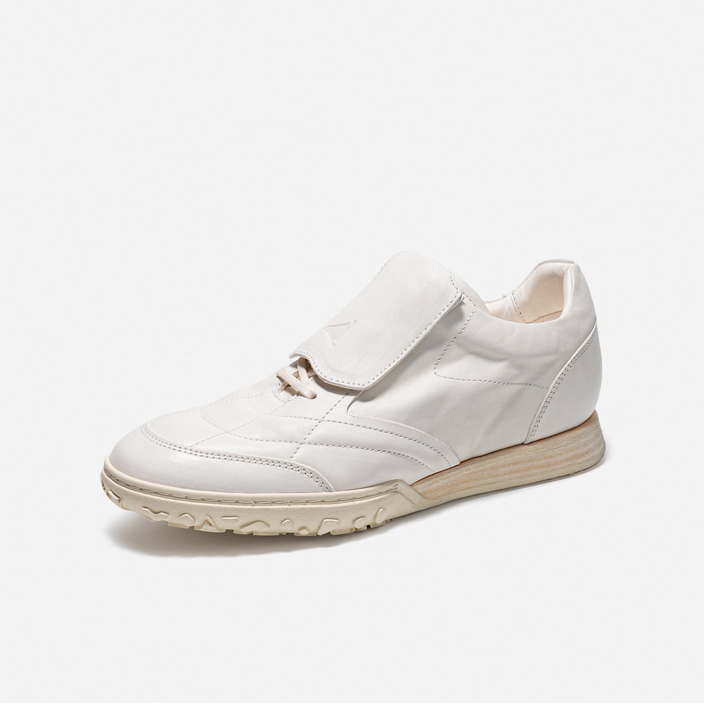 DREAMBOX Women’s Washed Horse Leather German Trainer Sneakers – Comfortable, Breathable & Versatile Casual Shoes WM185602