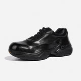 1878-1A HORSEHIDE CHUNKY SOLE DAD SNEAKERS