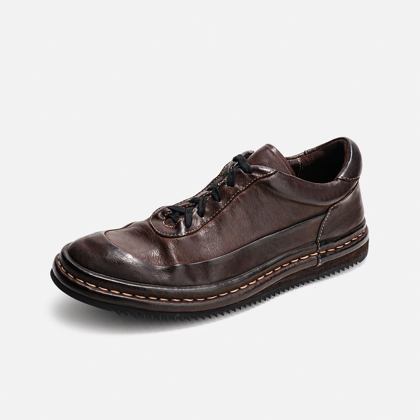 2361 VINTAGE HANDCRAFTED KANGAROO LEATHER SKATE SHOES