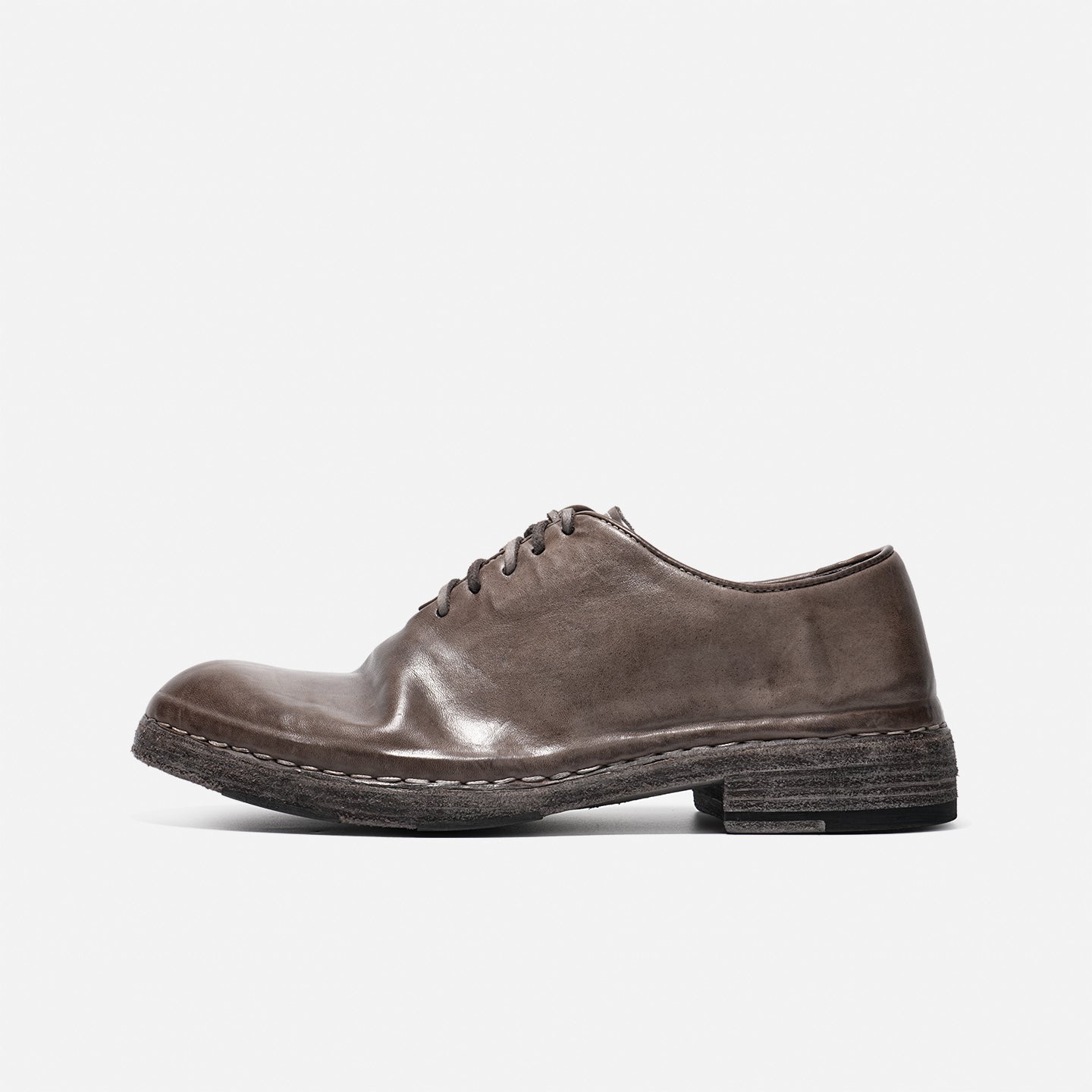 DREAMBOX Men’s Minimalist Vibram Horsehide Oxford Shoes – Handmade Leather Business & Casual Shoes 6914-1M