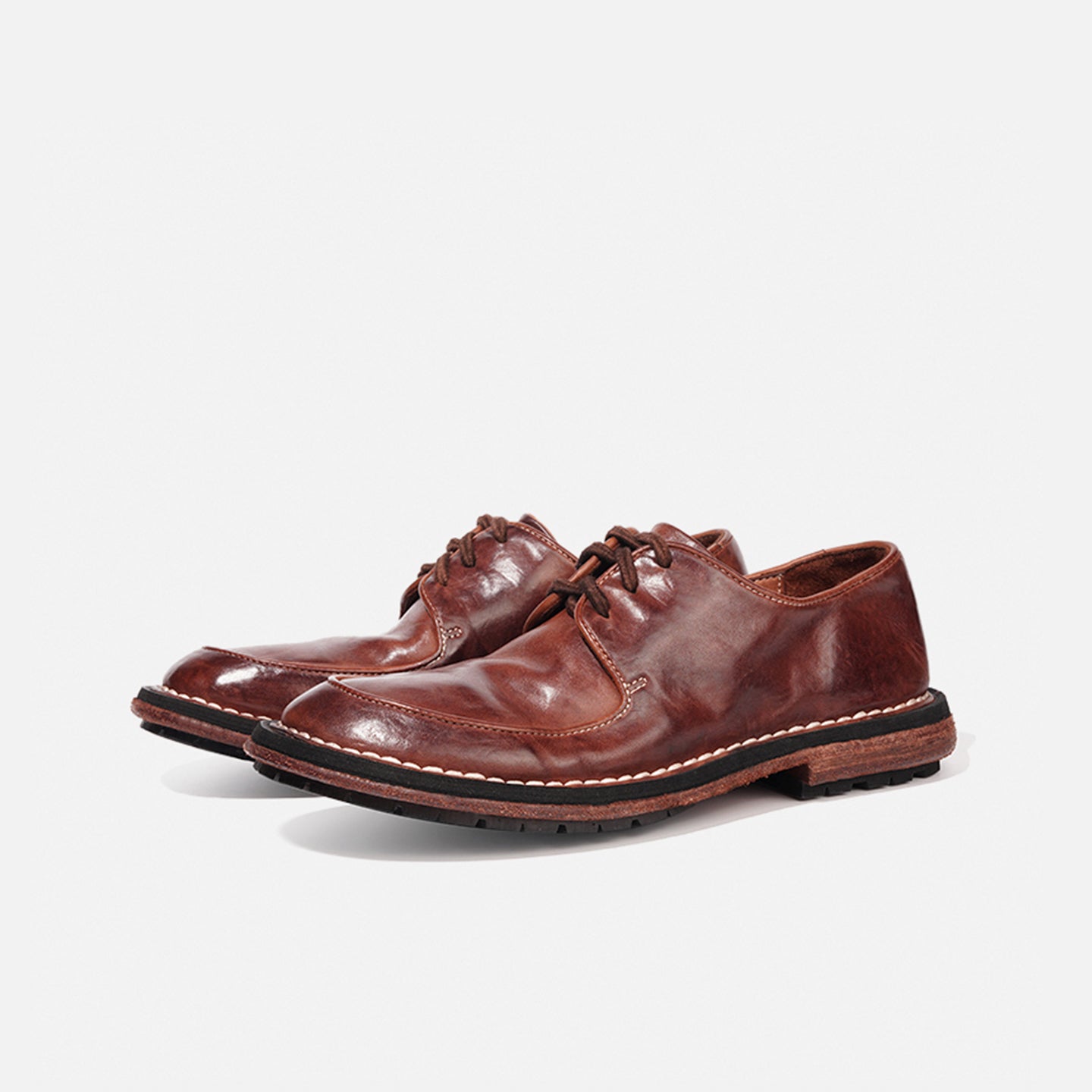32901 BREATHABLE STONE WASHED COWHIDE CASUAL MEN'S SHOE
